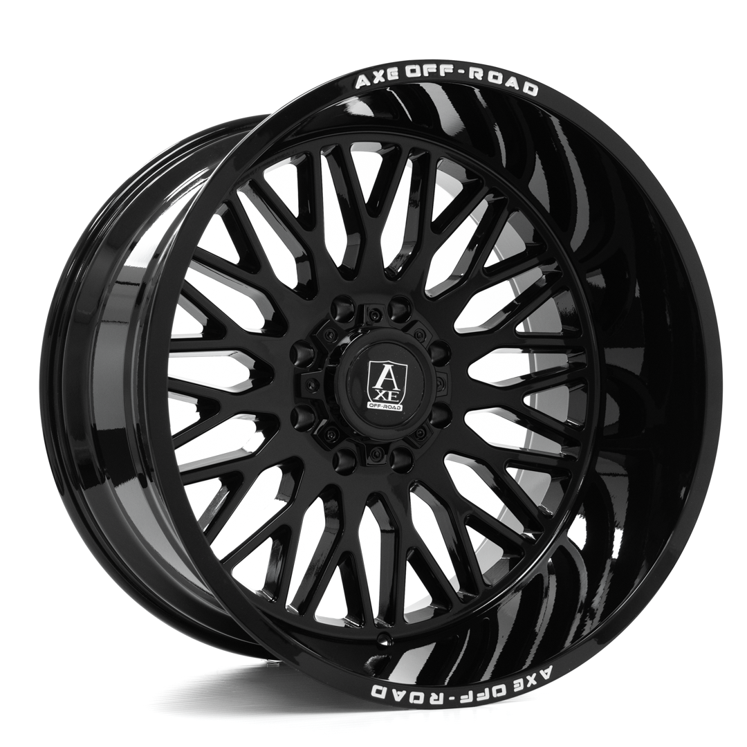 AXE KRATOS 24x14 -76 8x180 GLOSS BLACK