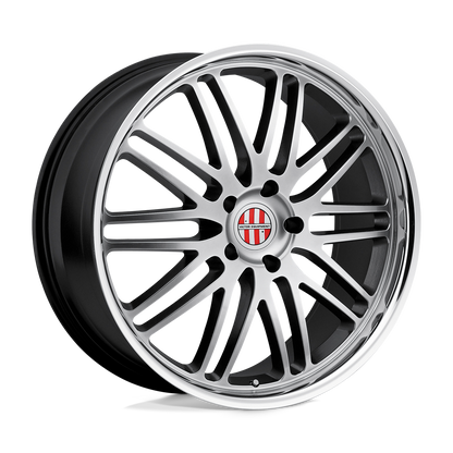 Victor Equipment LEMANS 18X11 36 5X130/5X130 HYPER SILVER W/ MIRROR CUT LIP
