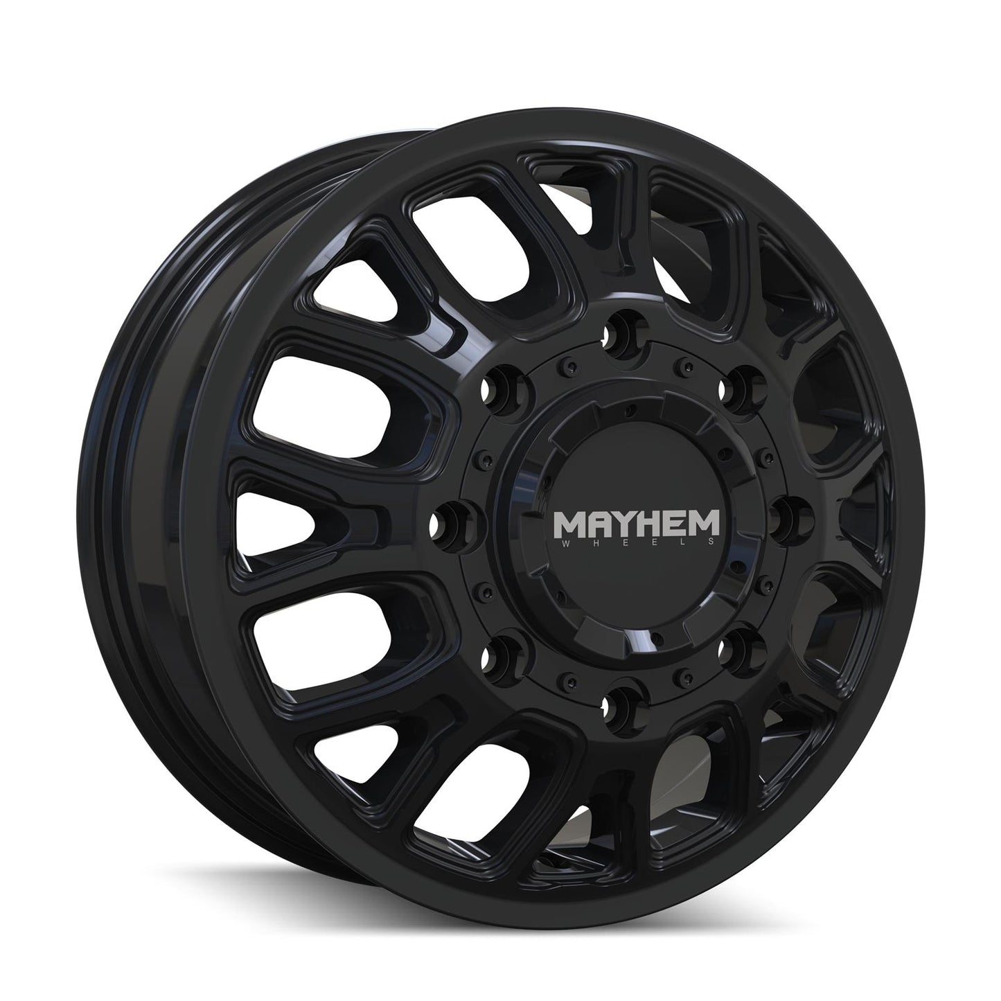 MAYHEM COGENT DUALLY 8107D 17X6.5 125 8x210 GLOSS BLACK