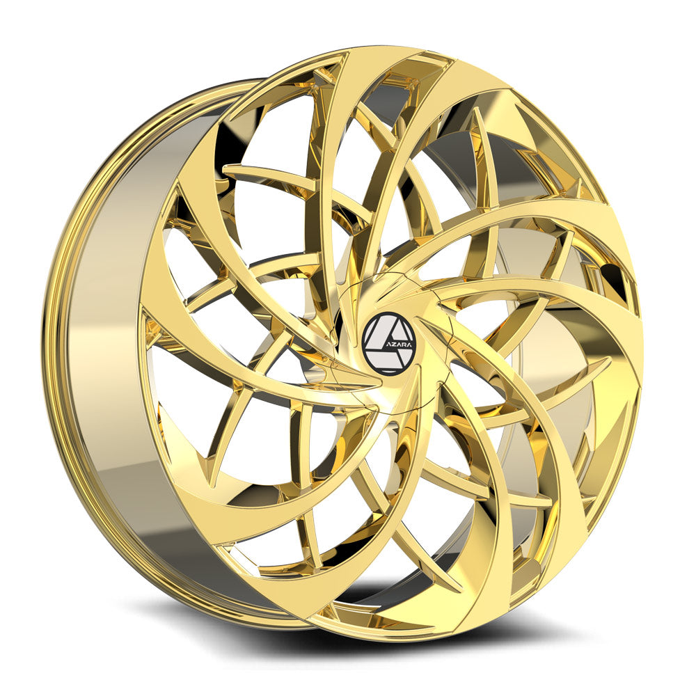 AZARA AZA-540 20X8.5 35 5X112/5X114.3 NANO GOLD