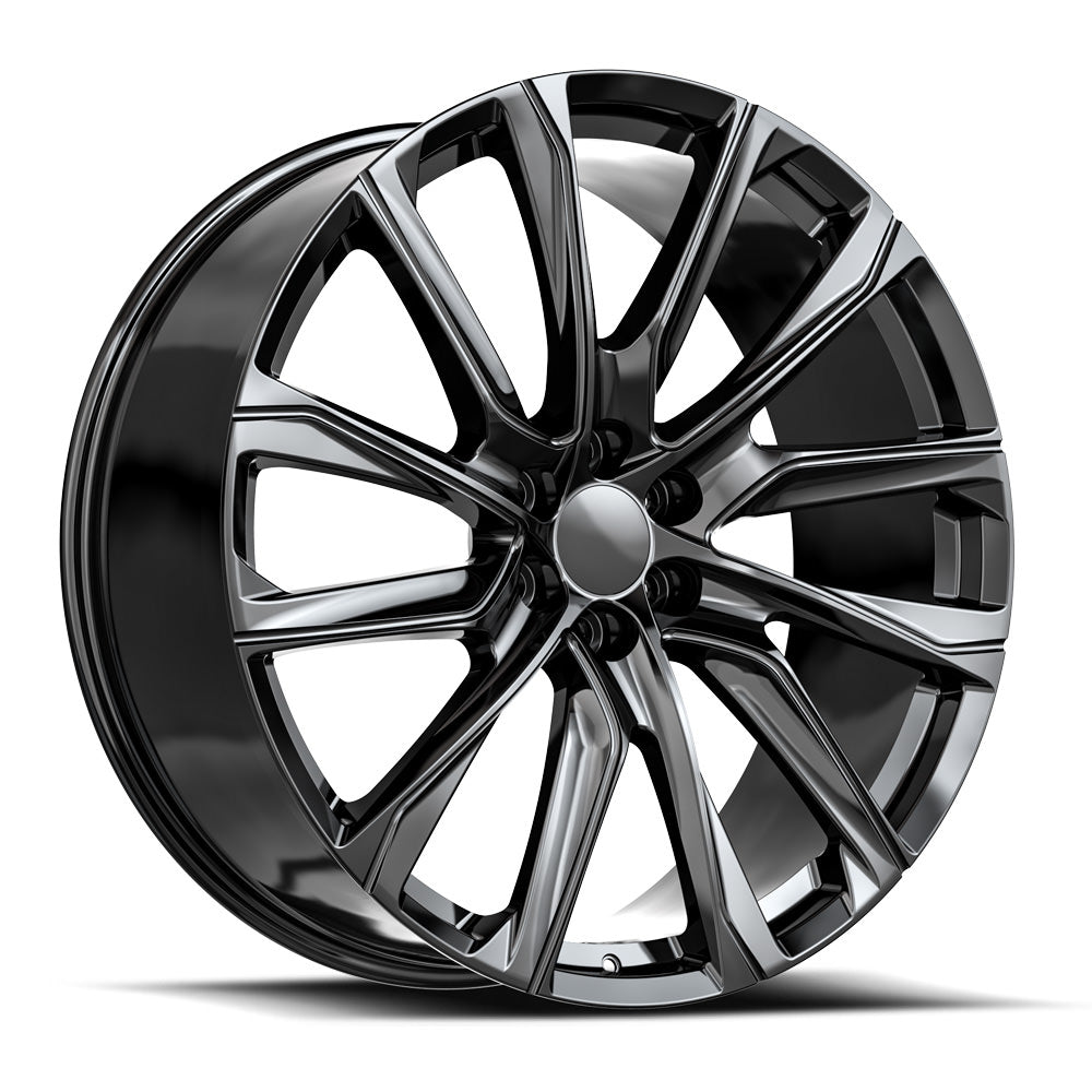 O.E. REVOLUTION CAD-34 26X10 28 6X139.7 GLOSS BLACK