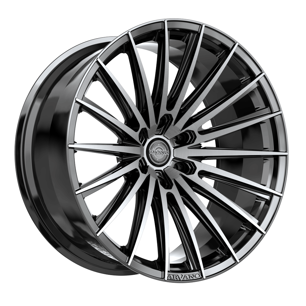 Arvano ART-2 20x9 18 6x139.7 Gloss Black & Brushed Double Dark Tint ART-2A2095018GBUDT