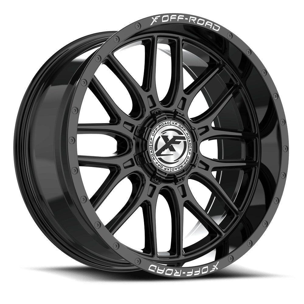 XF Off-Road XF-244 22x10 -18 5x127/5x139.7 Gloss Black XF-244221043-18GB-V