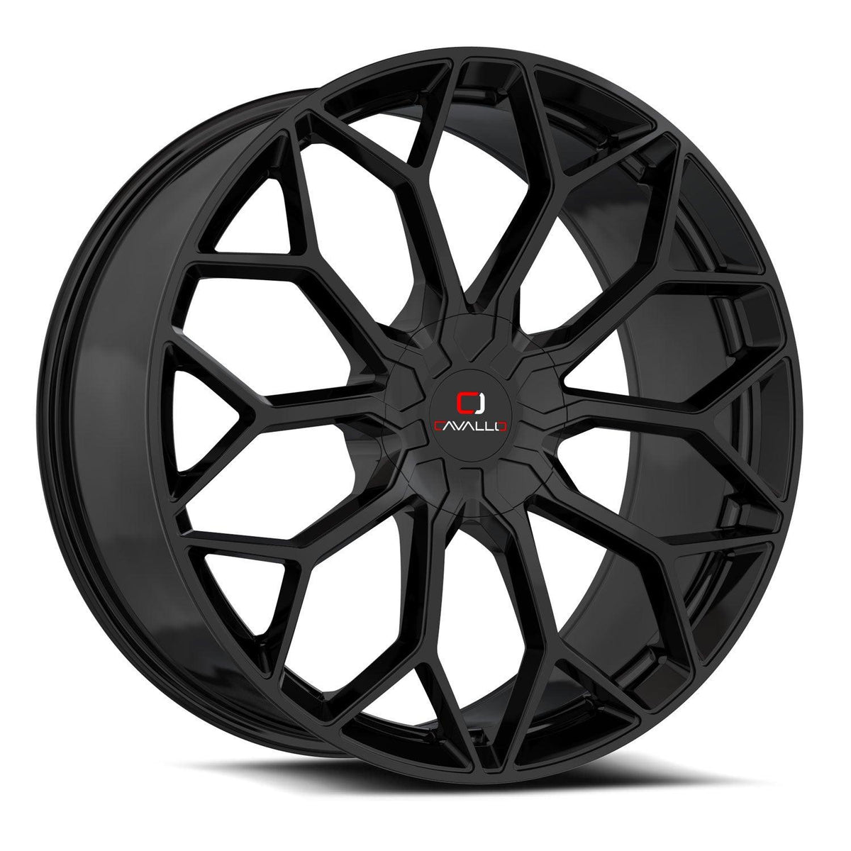 CAVALLO CLV-44 18X8 35 4X100/4X114.3 GLOSS BLACK