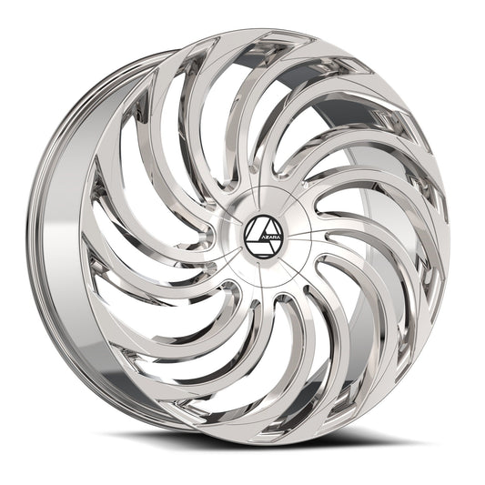 Azara AZA-534 26x9.5 15 Blank 5x/6x Nano Chrome AZA-5342695BL15NC