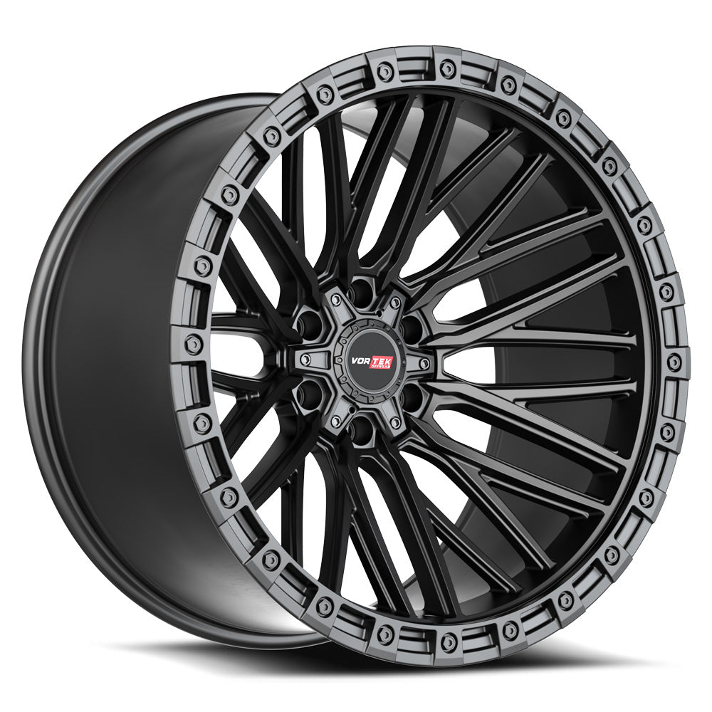 Vortek VRT-608 17x9 12 6x135/6x139.7 Matte Black 6081795712MB