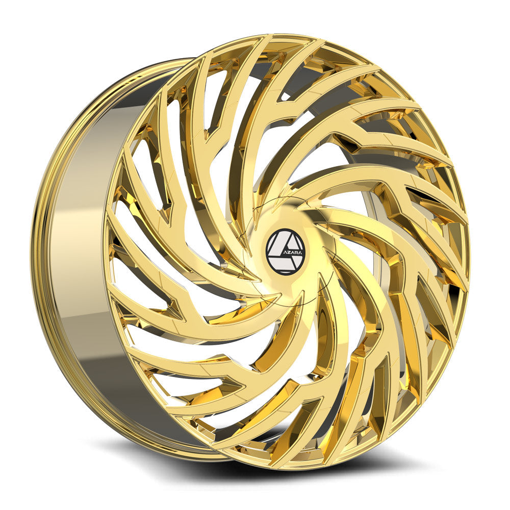 AZARA AZA-536 22X8.5 38 5X112/5X114.3 NANO GOLD