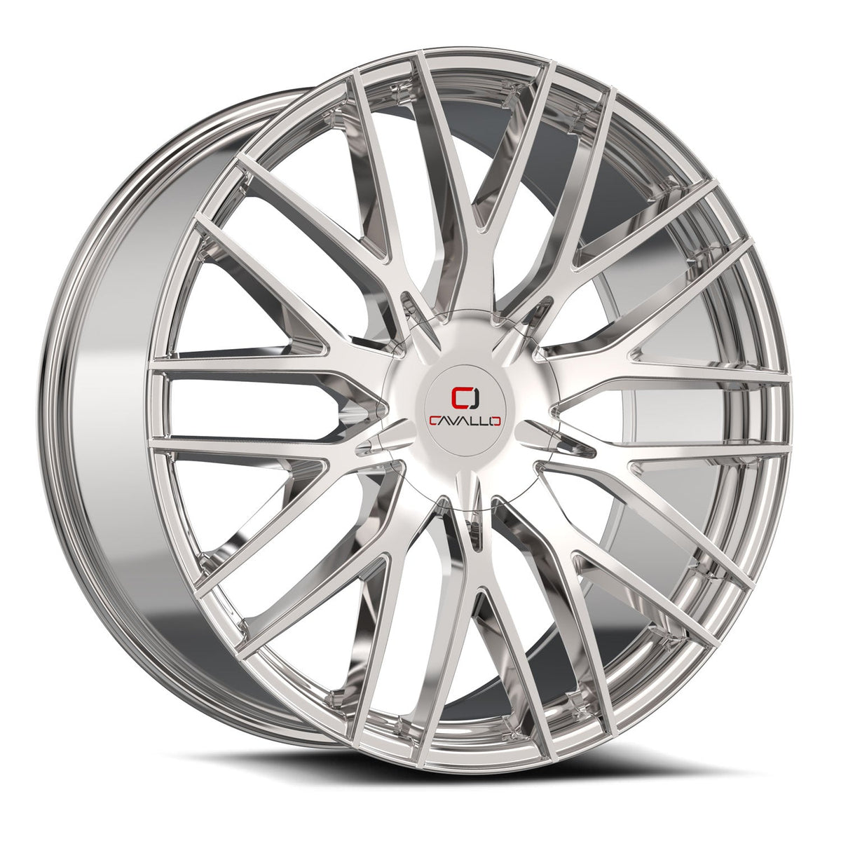 Cavallo CLV-45 24x9 18 5x115/5x120 Nano Chrome CLV-4524905115120+18NC