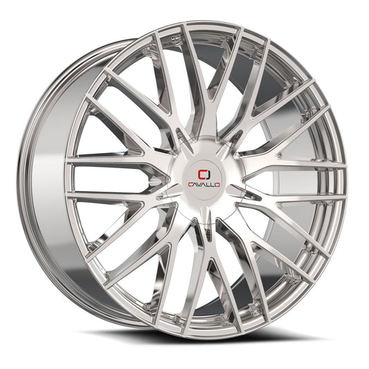 Cavallo CLV-45 24x9 18 5x115/5x120 Nano Chrome CLV-4524905115120+18NC