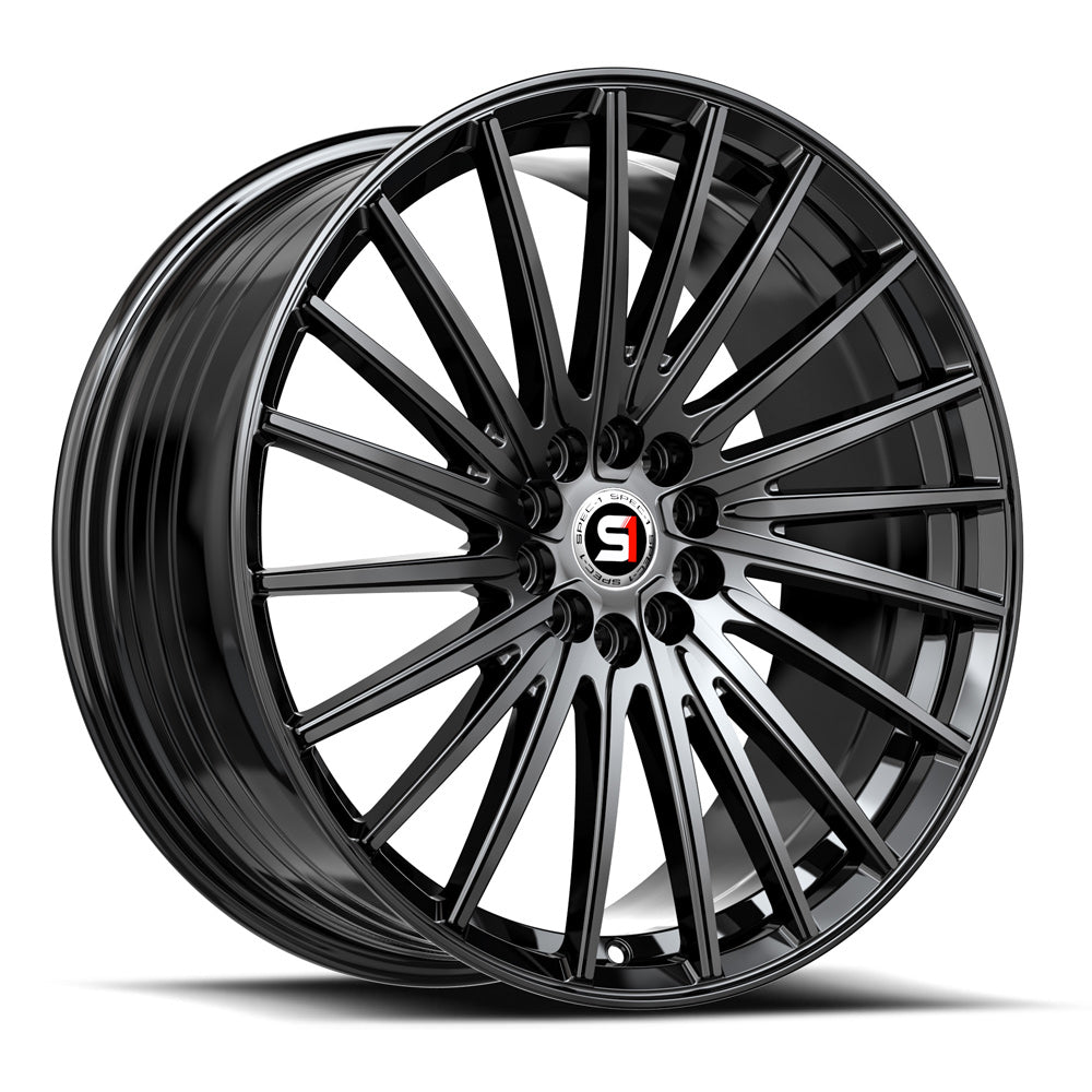 Spec-1 SP-68 20x8.5 38 5x114.3/5x120 Gloss Black SP-6820853838GB