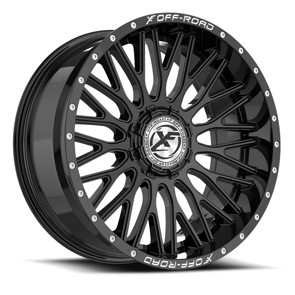 XF Off-Road XF-241 20x10 -12 6x135/6x139.7 Gloss Black XF-241201057-12GB-V