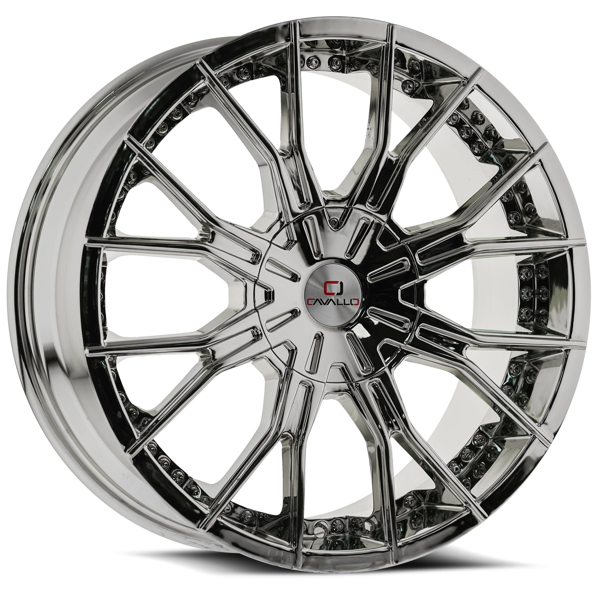 Cavallo CLV-36 18x8 35 5x100/5x114.3 Nano Chrome CLV-36188051001143+35NC