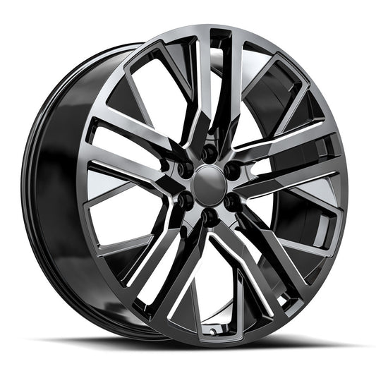 O.E. REVOLUTION D-36 26X10 31 6X139.7 GLOSS BLACK & MILLED