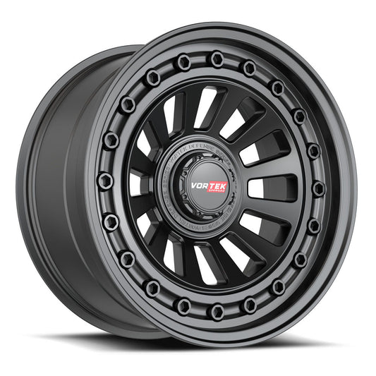 Vortek VRD-702 18x9 12 6x120/6x139.7 Matte Bronze With Black Bolts & Lip 7021895412MZBL