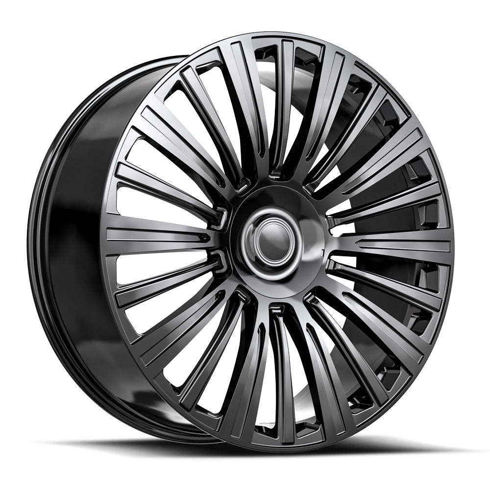O.E. REVOLUTION CAD-35 22X9 31 6X139.7 GLOSS BLACK