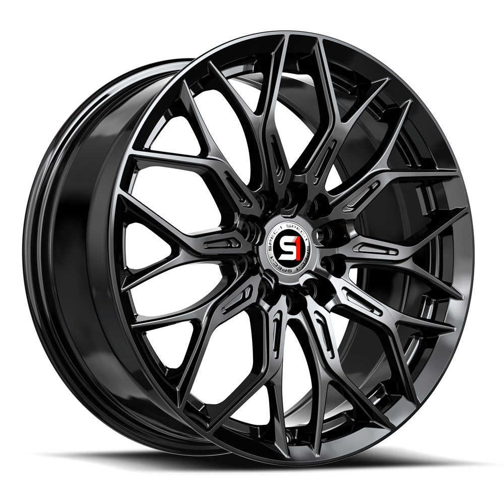 Spec-1 SP-57 17x7.5 42 4x100/4x114.3 Gloss Black SP-571775942GB