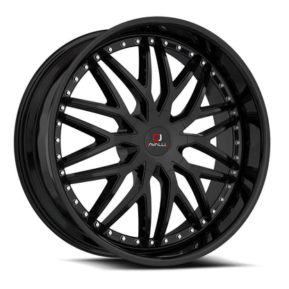 CAVALLO CLV-46 18X8 35 4X100/4X114.3 GLOSS BLACK
