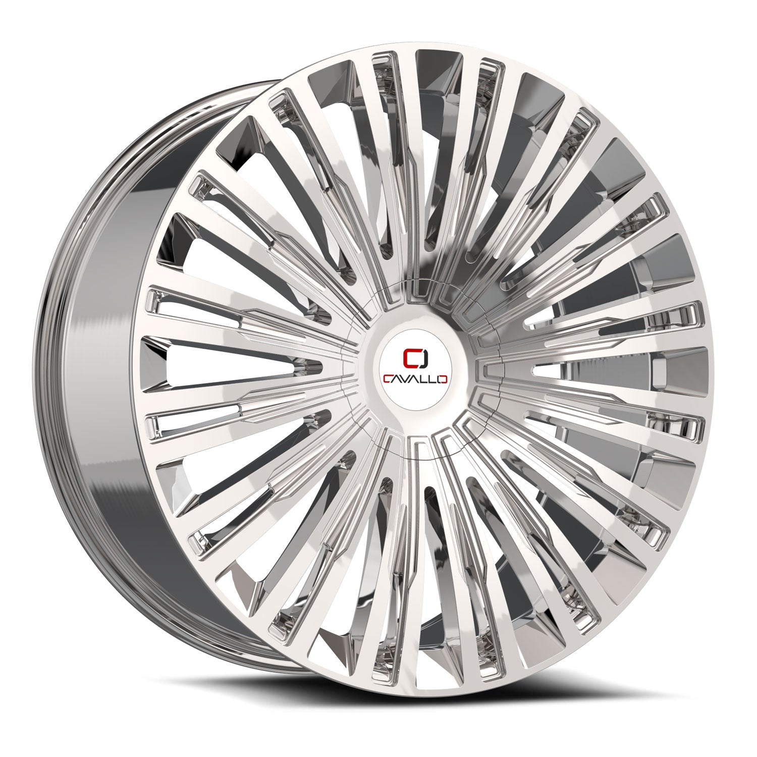 Cavallo CLV-48 24x9 18 5x115/5x120 Nano Chrome CLV-4824905115120+18NC