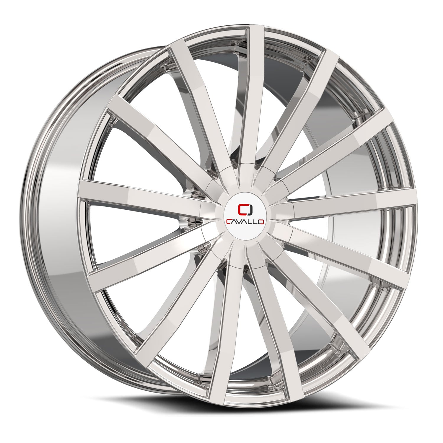 Cavallo CLV-52 20x8.5 35 5x108/5x114.3 Nano Chrome CLV-52208551081143+35NC