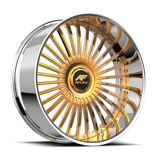 Amani R.E.A.L. 28x9 / 10 1 / 5 5x120/5x127 14K GOLD PLATED REA289103542FRGCX