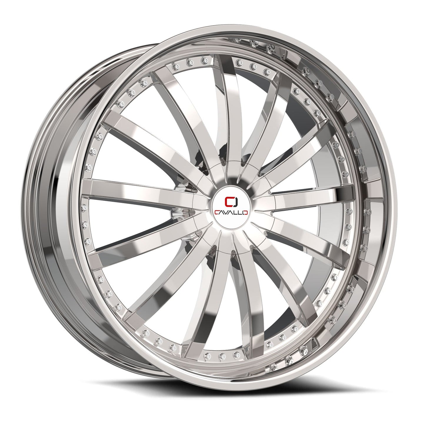 Cavallo CLV-53 22x9.5 15 5x115/5x120 Nano Chrome CLV-5322955115120+15NC