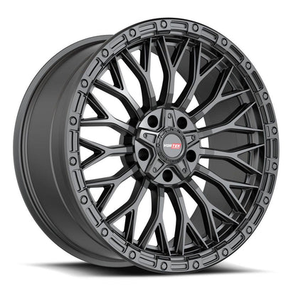 VORTEK VRT-607 17X9 -12 5X127/5X139.7 MATTE BLACK
