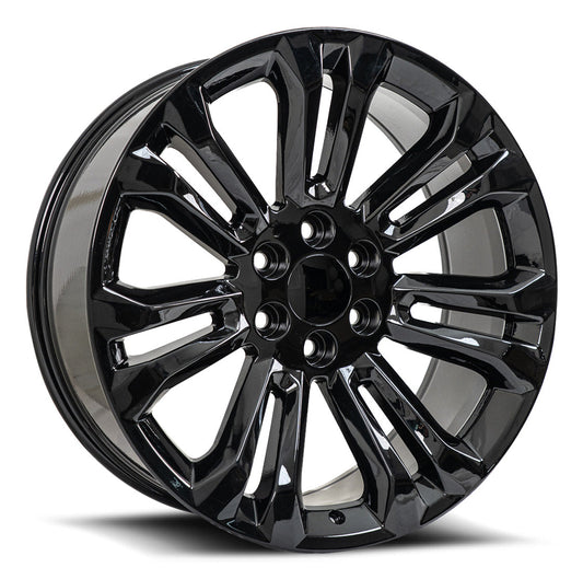 O.E. REVOLUTION 158 22X9 24 6X139.7 GLOSS BLACK
