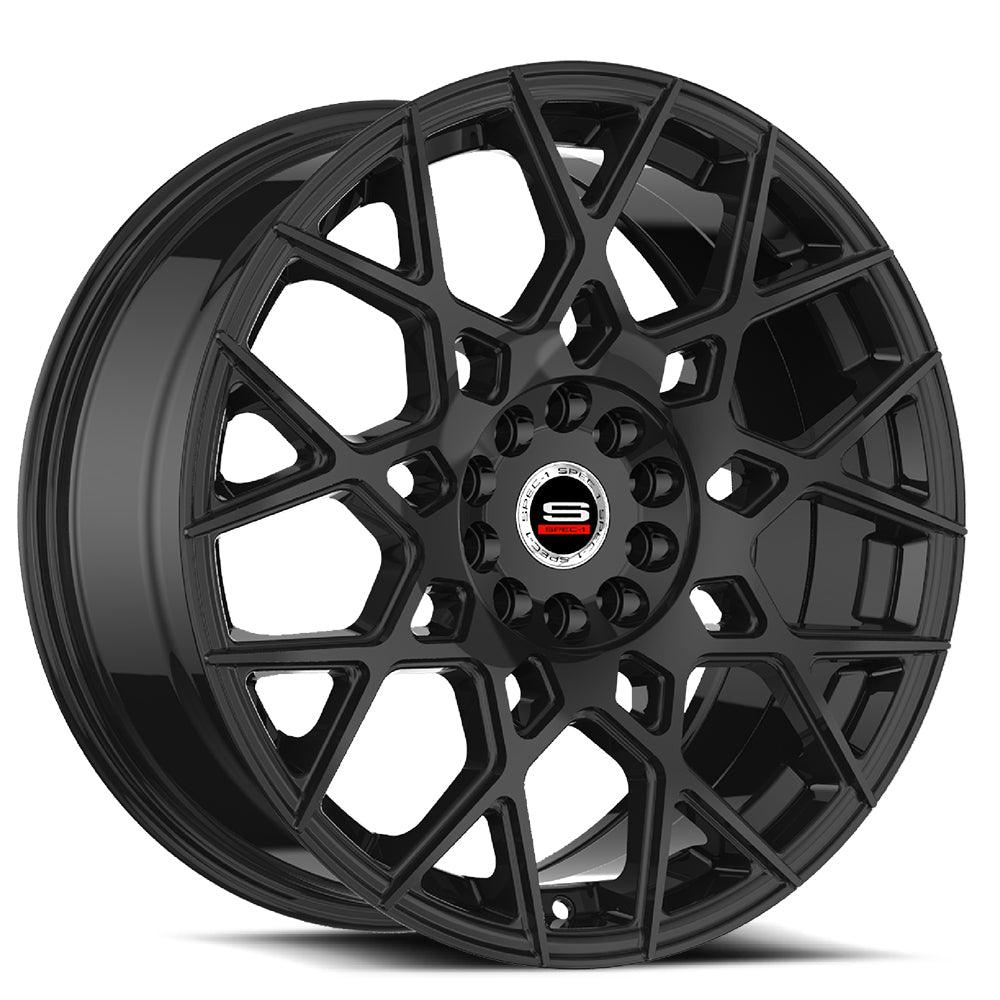 SPEC-1 SP-52 18X8 38 4X100/4X114.3 GLOSS BLACK
