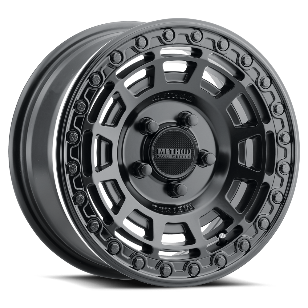 Method 415 15x7 5x114.3 (5x4.5) 38mm UTV Beadlock Double Black MR415570121052B