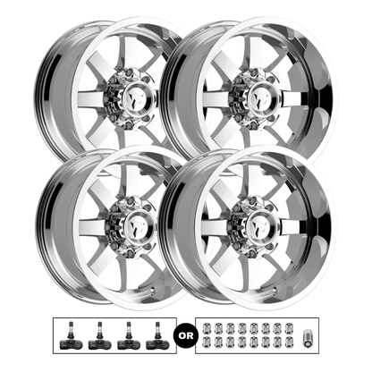 Fittipaldi Offroad FA16MC 20x10 6x139.7 4pcs | Fits GMC Sierra 1500 | Free TPMS Sensors or Lug Nuts