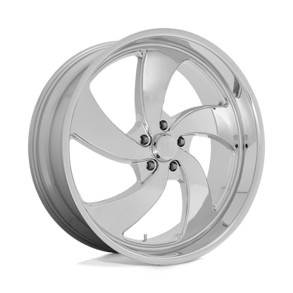 US MAG 1PC U132 DESPERADO 24X9 1 5X127 CHROME C-BORE 78.1