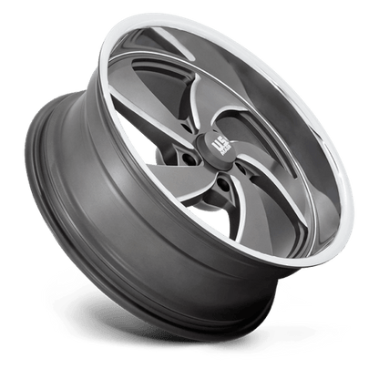 US MAG 1PC U133 DESPERADO 20X8 1 5X120.65 ANTHRACITE MILLED DIAMOND CUT MILLED C-BORE 72.56