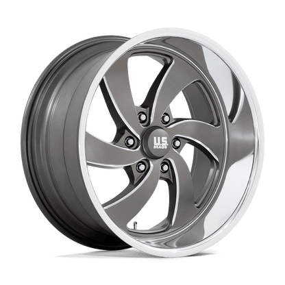 US MAG 1PC U133 DESPERADO 20X8 1 6X139.7 ANTHRACITE MILLED DIAMOND CUT MILLED C-BORE 90.7