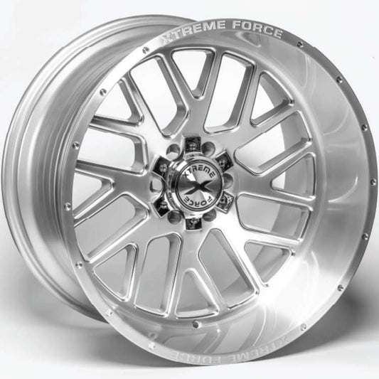 Xtreme Force XF-10 22x12 -51 5x127/5x139.7 Brushed