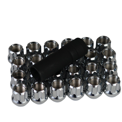 Lug Nuts Kit 20 | 24 | 32 Black or Chrome FREE (WITH WHEEL PACKAGE ONLY)