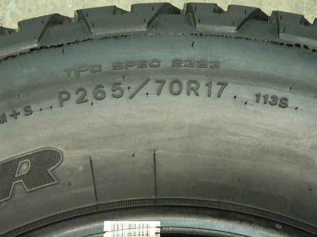 265/70/R17 Used Tires as Low as $45 - Tires and Engine Performance