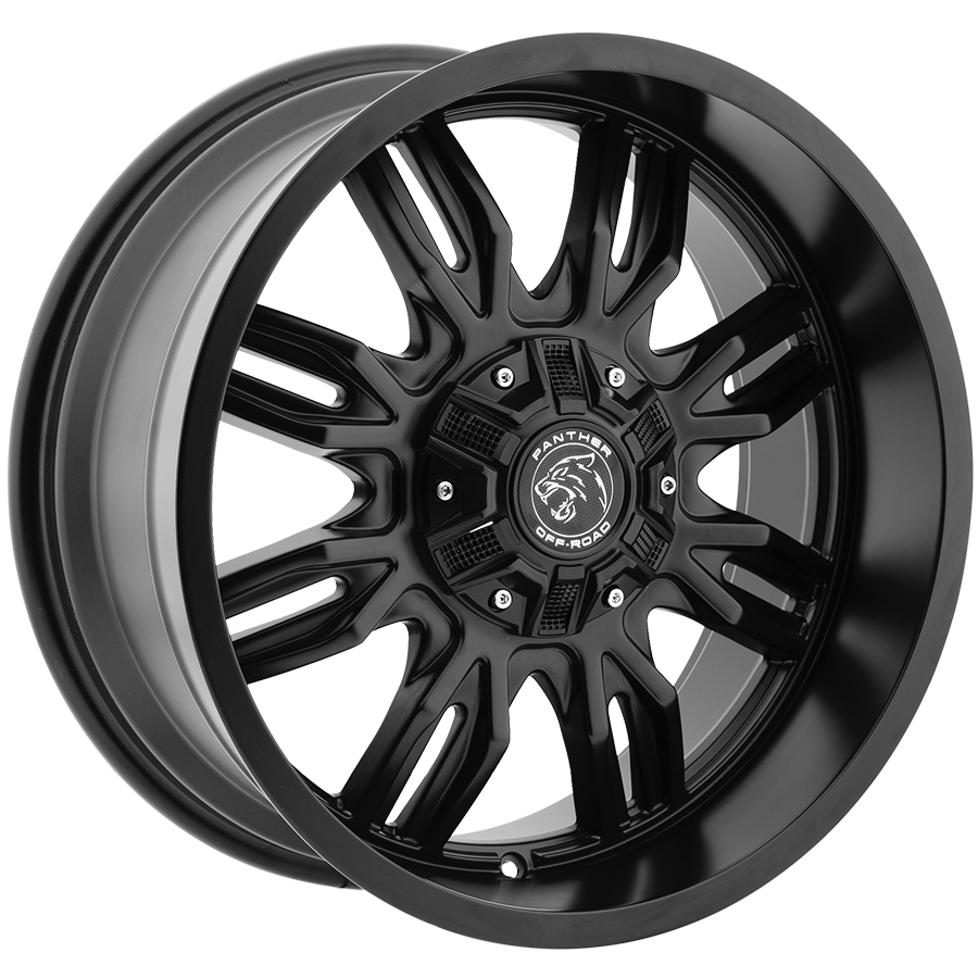 PANTHER 580 OFFROAD 18X9 12X114.3/139.7 OFFSET +00 GLOSS BLACK - Tires and Engine Performance