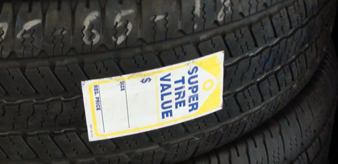 20" Tires Super Value Grade 50-70% Tread Life Save a Ton!