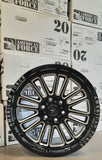 American Force AC003 WEAPON 20x10 -18 6x139.7/6x5.5 Gloss Black Milled