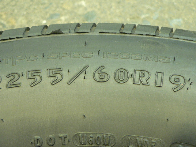 255/60/R19 Used Tires as Low as $55 - Tires and Engine Performance