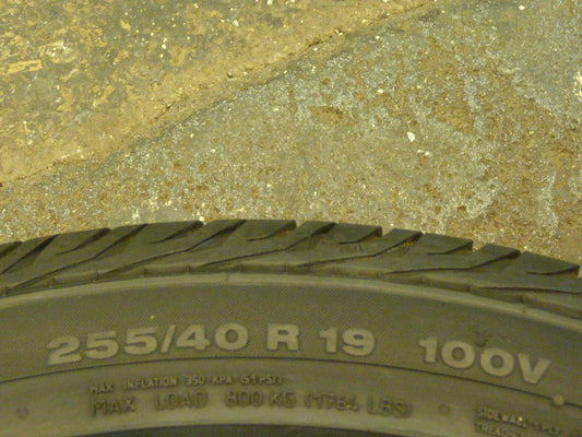 255/40/R19 Used Tires as Low as $55 - Tires and Engine Performance