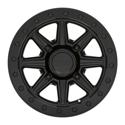 Black Rhino Powersports WEBB UTV 14X7 51 4X156 MATTE BLACK