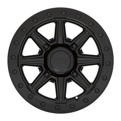 Black Rhino Powersports WEBB UTV 14X7 51 4X137 MATTE BLACK