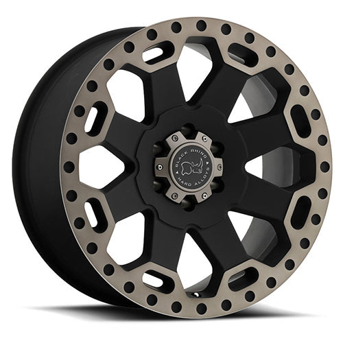 Black Rhino Powersports WARLORD UTV 14X7 10 4X156/4X156 MATTE BLACK