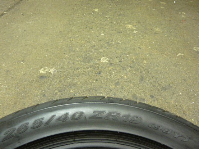 265/40/R19 Used Tires as Low as $55 - Tires and Engine Performance