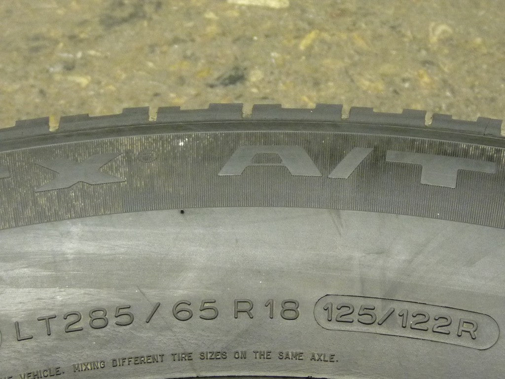 285/65/R18 Used Tires as Low as $50 - Tires and Engine Performance