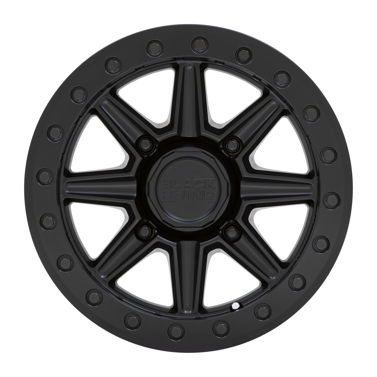 Black Rhino Powersports WEBB UTV BEADLOCK 14X7 36 4X110 MATTE BLACK