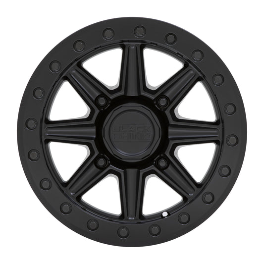 Black Rhino Powersports WEBB UTV BEADLOCK 15X7 36 4X110 MATTE BLACK