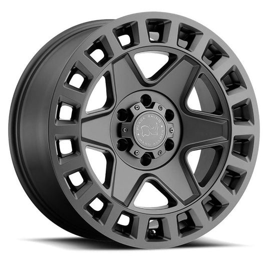Black Rhino Powersports YORK UTV 15X7 10 4X110/4X110 MATTE GUNMETAL