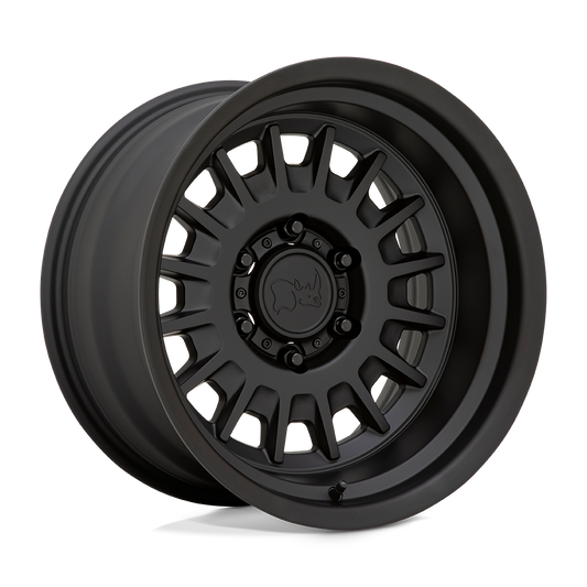 BLACK RHINO ALISO 17X8 0 6X114.3 MATTE BLACK